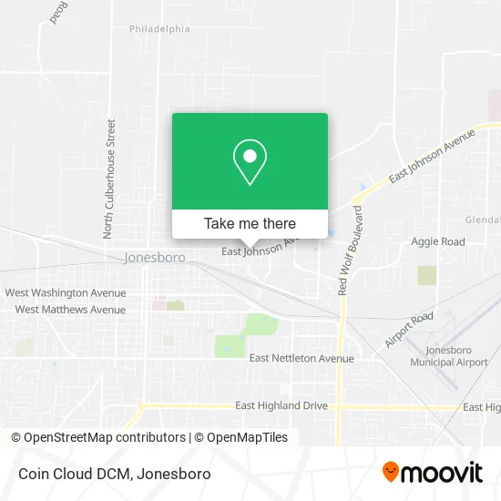 Coin Cloud DCM map