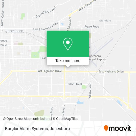 Burglar Alarm Systems map