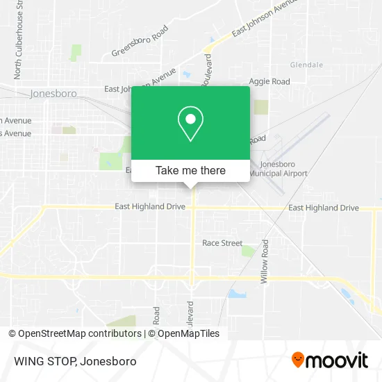 Mapa de WING STOP