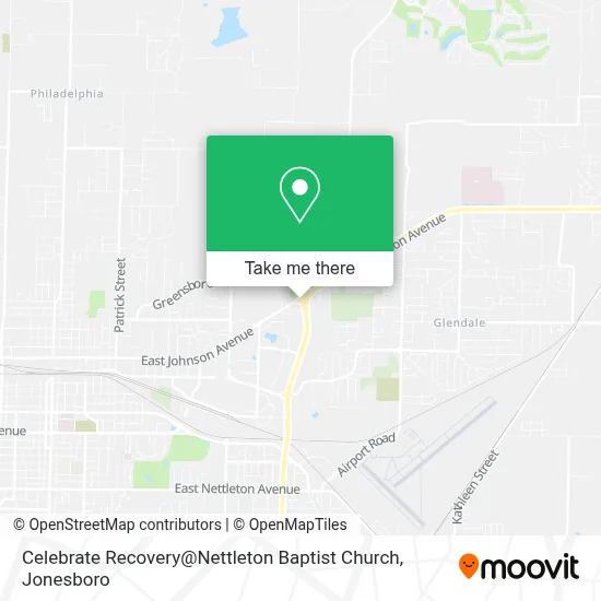 Celebrate Recovery@Nettleton Baptist Church map