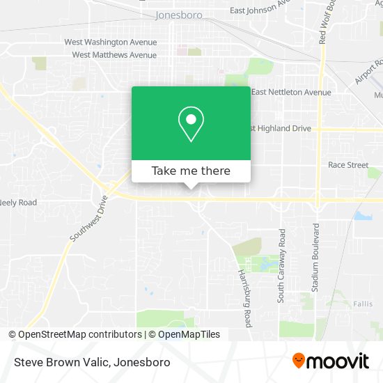 Steve Brown Valic map