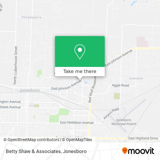 Mapa de Betty Shaw & Associates