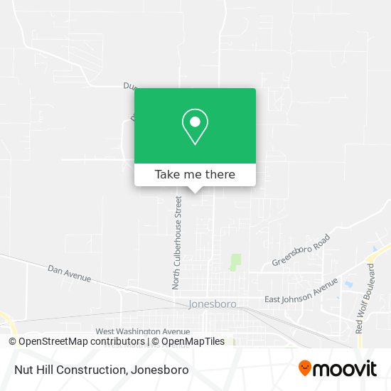 Nut Hill Construction map