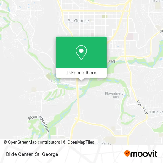 Mapa de Dixie Center
