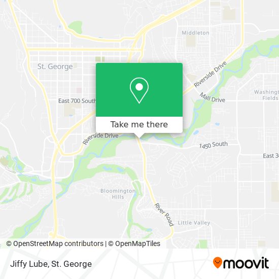 Jiffy Lube map