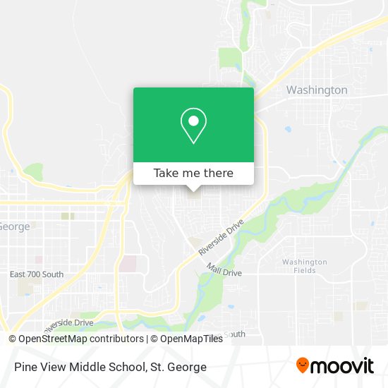 Mapa de Pine View Middle School