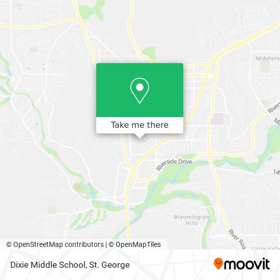 Mapa de Dixie Middle School