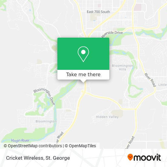 Cricket Wireless map