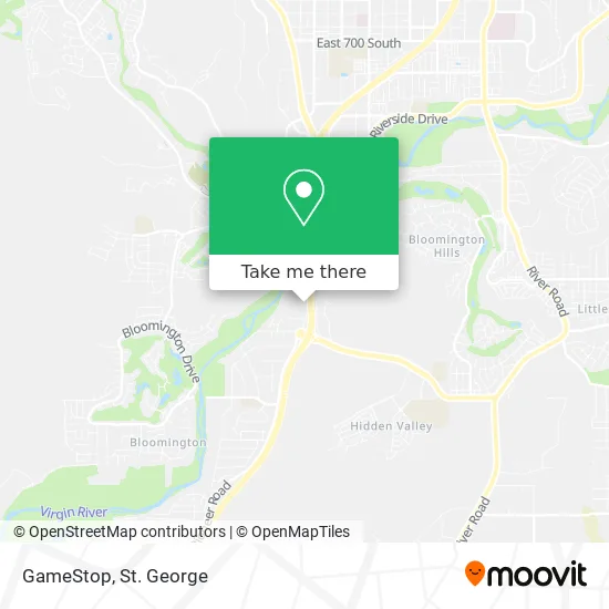 GameStop map