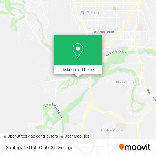 Mapa de Southgate Golf Club