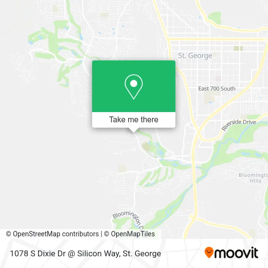 1078 S Dixie Dr @ Silicon Way map