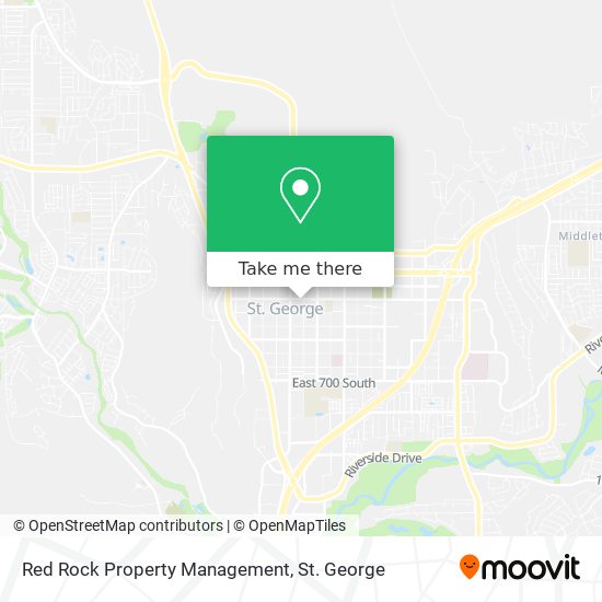 Mapa de Red Rock Property Management