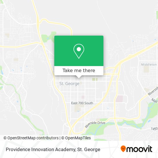 Providence Innovation Academy map