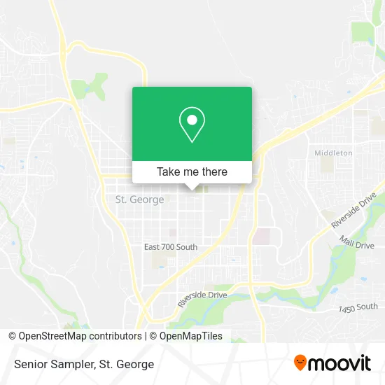 Senior Sampler map