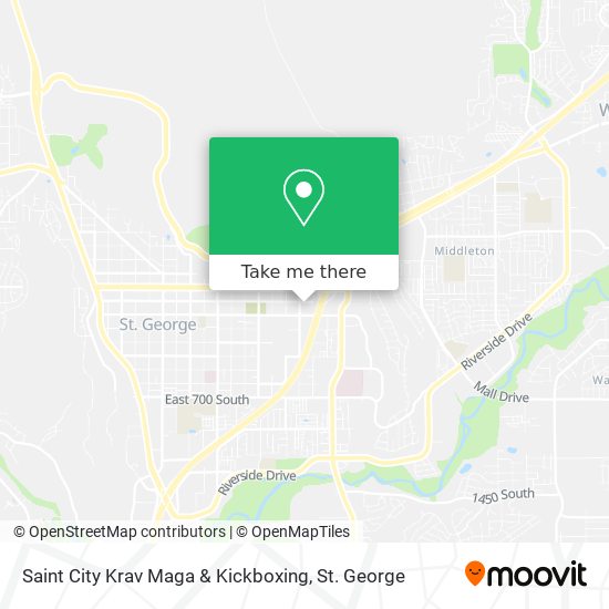 Saint City Krav Maga & Kickboxing map