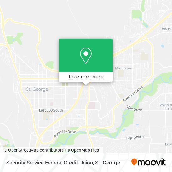 Mapa de Security Service Federal Credit Union