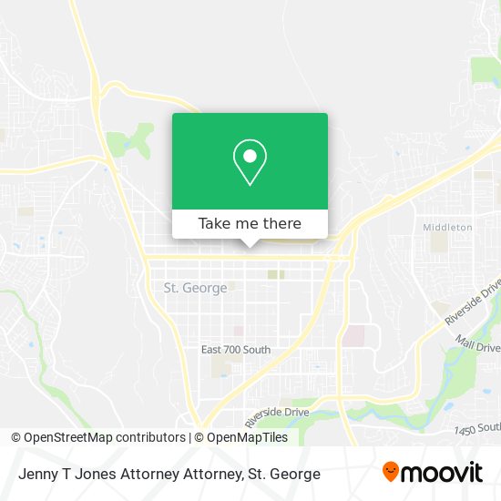 Jenny T Jones Attorney Attorney map