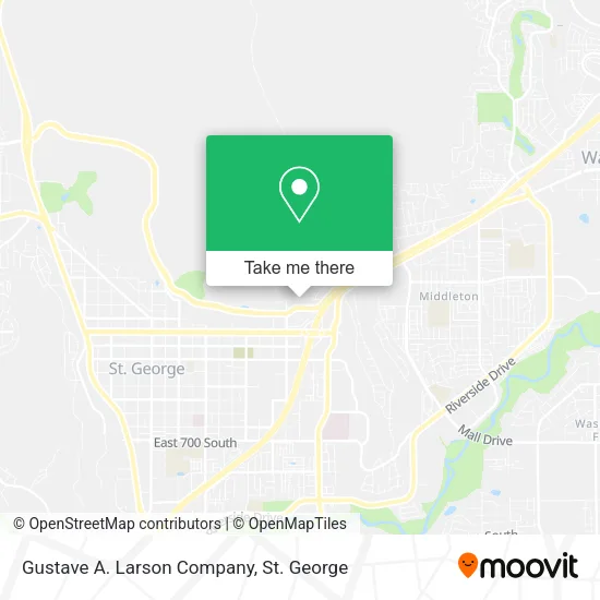 Mapa de Gustave A. Larson Company