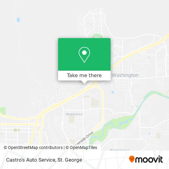 Castro's Auto Service map