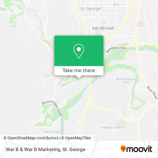 War B & War B Marketing map