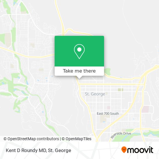 Mapa de Kent D Roundy MD