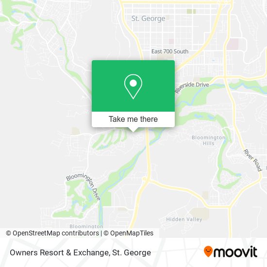 Mapa de Owners Resort & Exchange