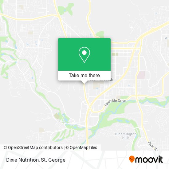 Dixie Nutrition map