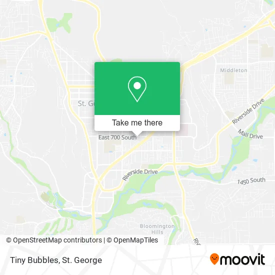 Mapa de Tiny Bubbles