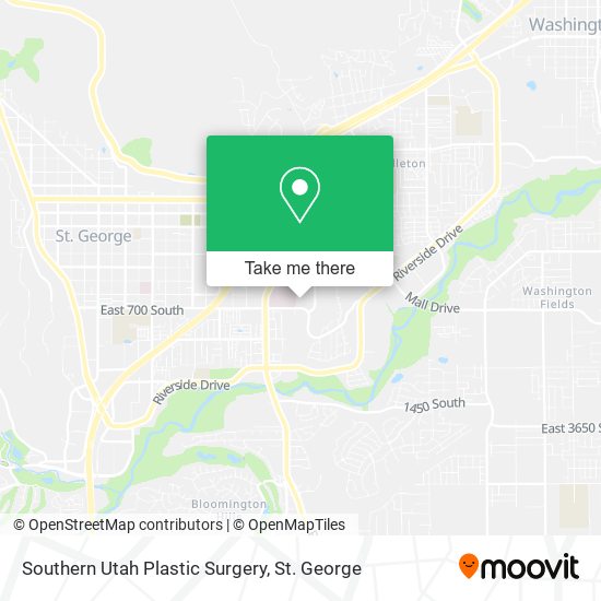 Southern Utah Plastic Surgery map