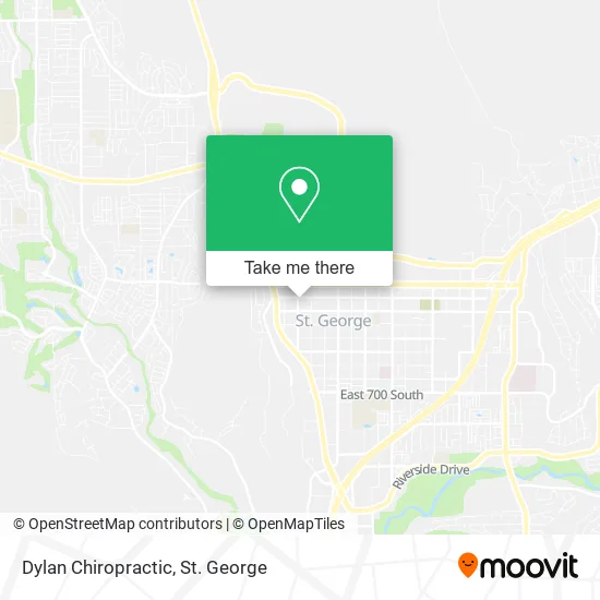 Dylan Chiropractic map