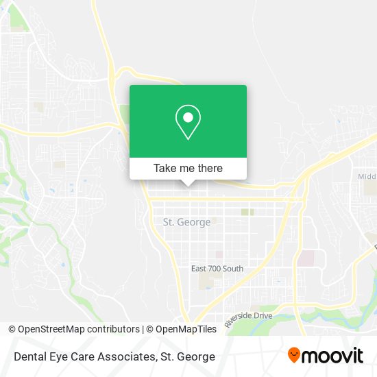 Dental Eye Care Associates map