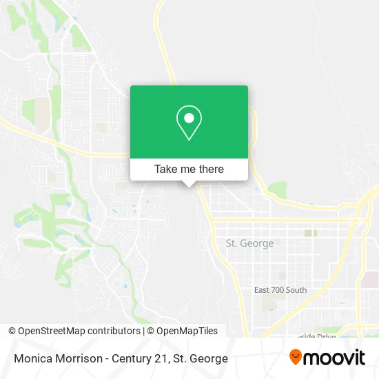 Monica Morrison - Century 21 map