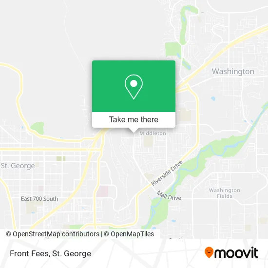 Front Fees map
