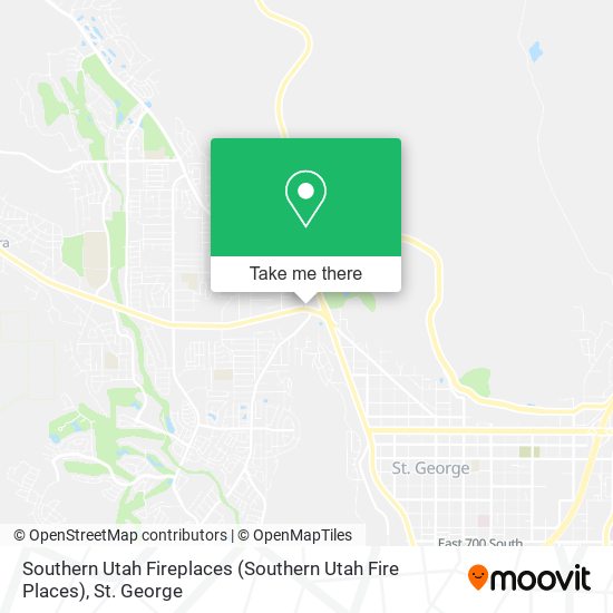 Mapa de Southern Utah Fireplaces (Southern Utah Fire Places)