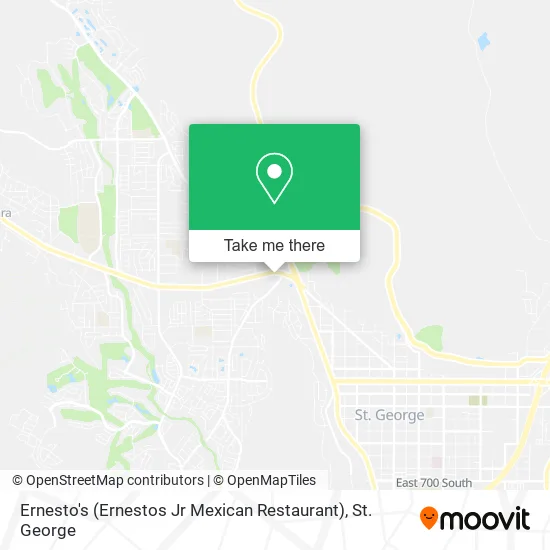 Ernesto's (Ernestos Jr Mexican Restaurant) map