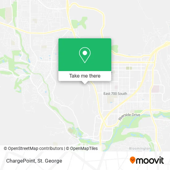 Mapa de ChargePoint