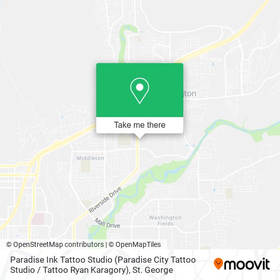 Mapa de Paradise Ink Tattoo Studio (Paradise City Tattoo Studio / Tattoo Ryan Karagory)