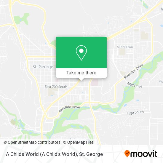 A Childs World (A Child's World) map