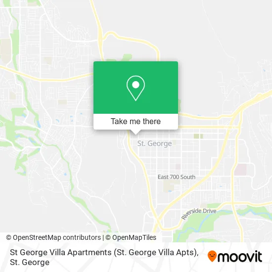 St George Villa Apartments (St. George Villa Apts) map