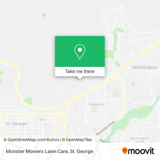 Monster Mowers Lawn Care map