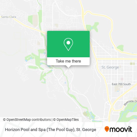 Horizon Pool and Spa (The Pool Guy) map