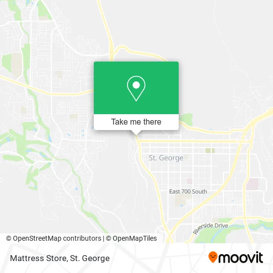 Mapa de Mattress Store