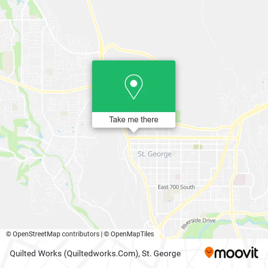 Quilted Works (Quiltedworks.Com) map