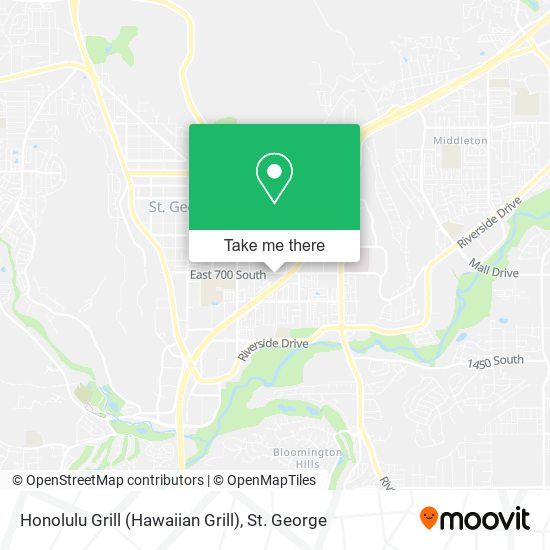 Honolulu Grill (Hawaiian Grill) map