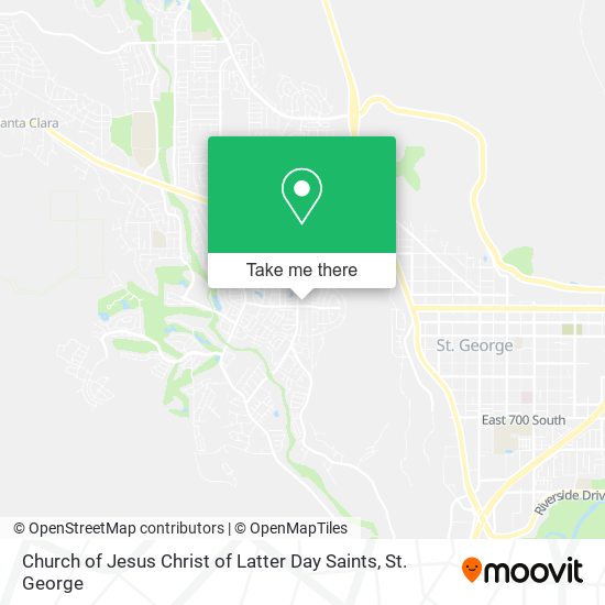 Mapa de Church of Jesus Christ of Latter Day Saints
