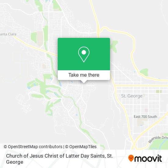 Church of Jesus Christ of Latter Day Saints map