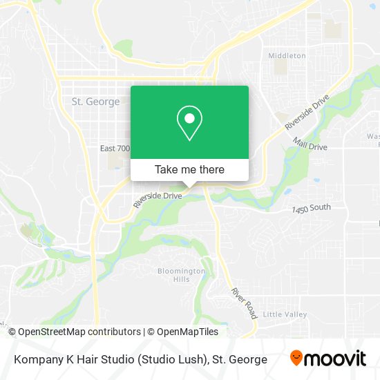 Kompany K Hair Studio (Studio Lush) map