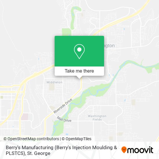 Berry's Manufacturing (Berry's Injection Moulding & PLSTCS) map