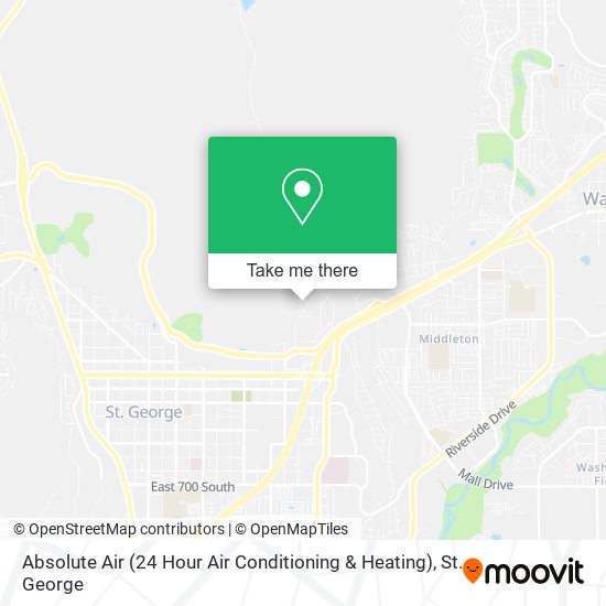 Absolute Air (24 Hour Air Conditioning & Heating) map