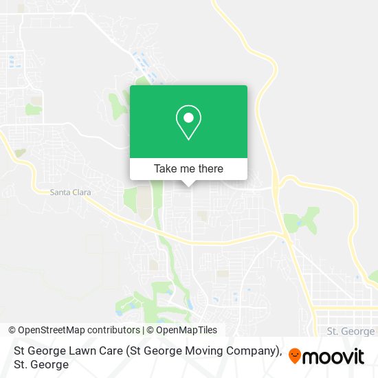 Mapa de St George Lawn Care (St George Moving Company)